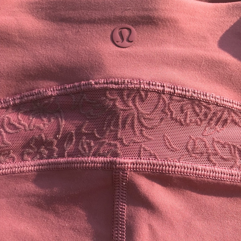 Lululemon athletica Plum/blush/dusty rose Leggings - Picture 2 of 5
